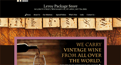 Desktop Screenshot of leroypackage.com